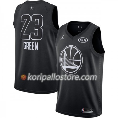 Golden State Warriors Draymond Green 23 2018 All Star Jordan Brand Musta Miesten Pelipaidat Swingman 
